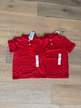 Lot of XS(4/5) Boys Uniform Polos